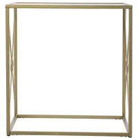 Fisher End Table in Gold by SEI Furniture