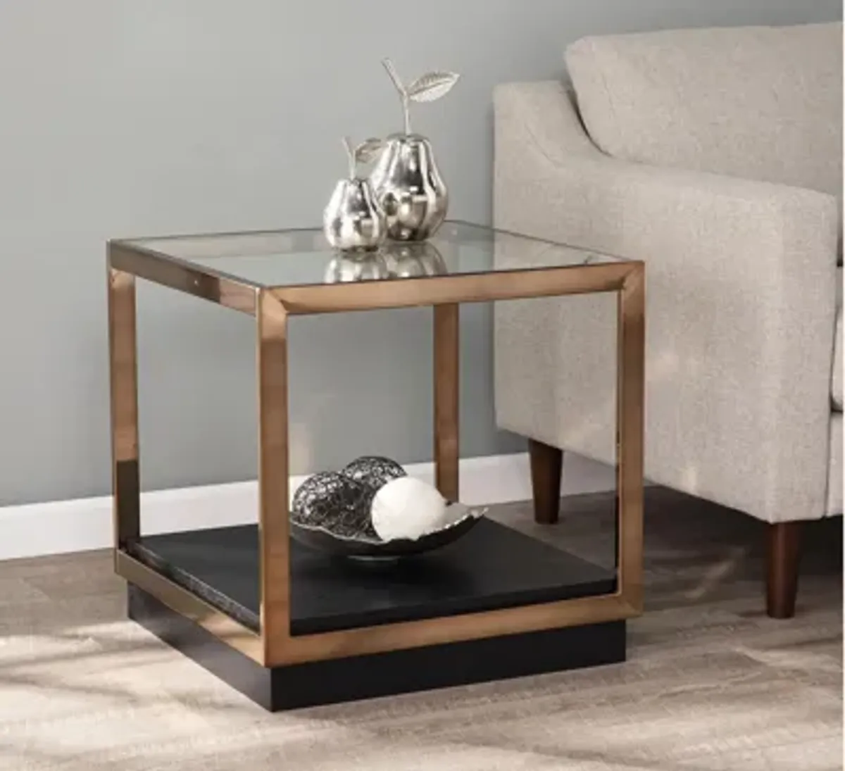 Bedfordshire Square End Table