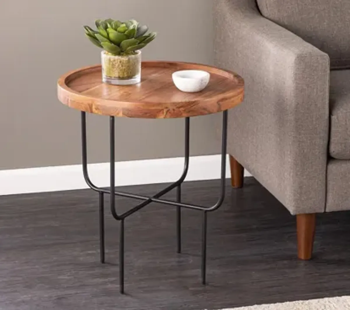 Bilston Round End Table