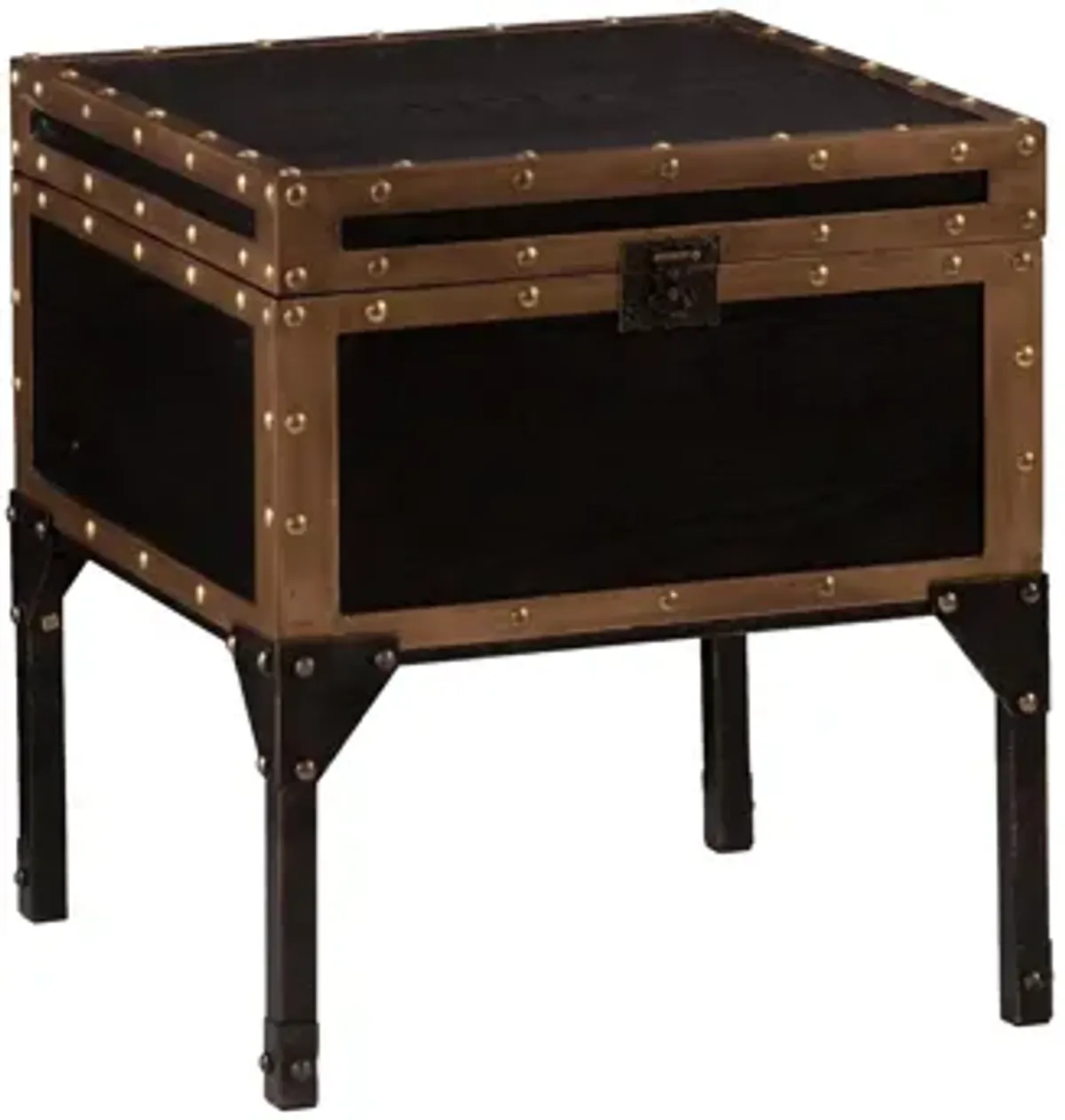 Ventnor Travel Trunk End Table