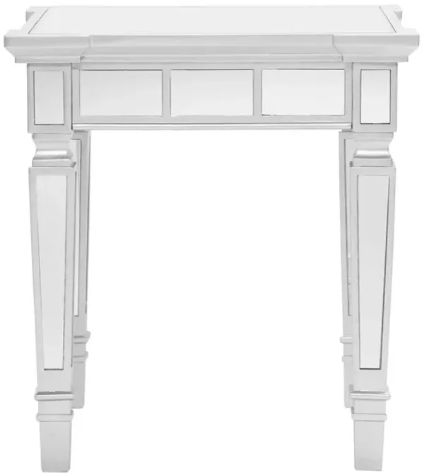 Fareham Mirrored End Table