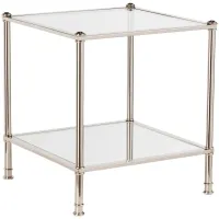 Dawley End Table in Silver by SEI Furniture