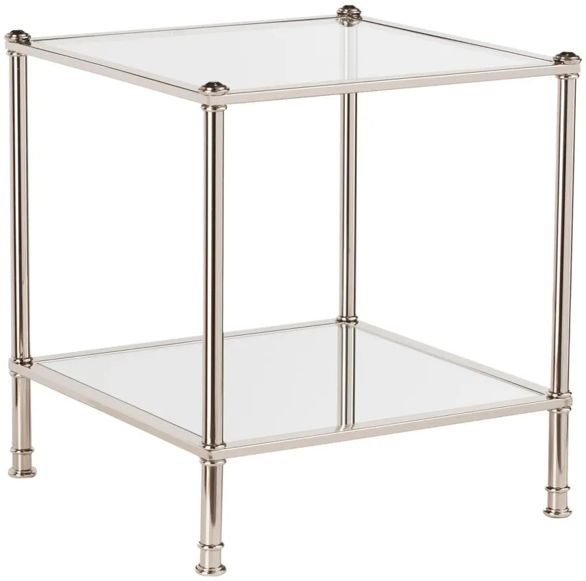 Dawley End Table in Silver by SEI Furniture