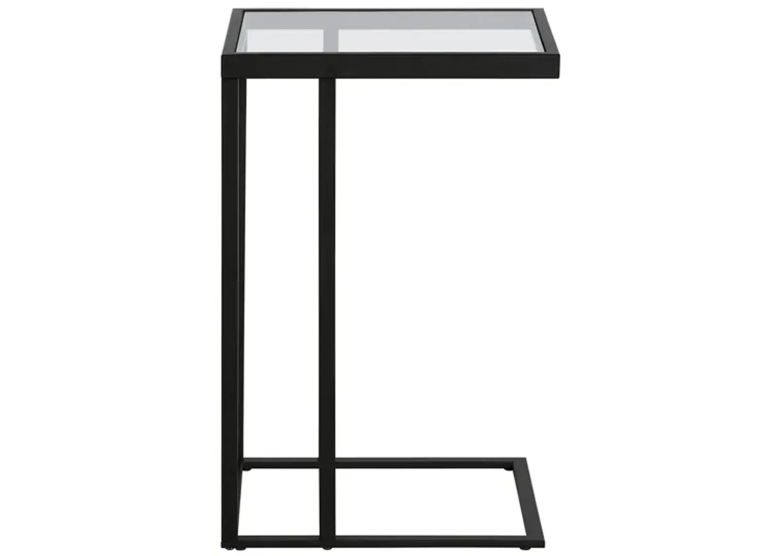 Laney Side Table in Blackened Bronze by Hudson & Canal