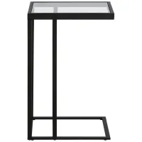 Laney Side Table in Blackened Bronze by Hudson & Canal