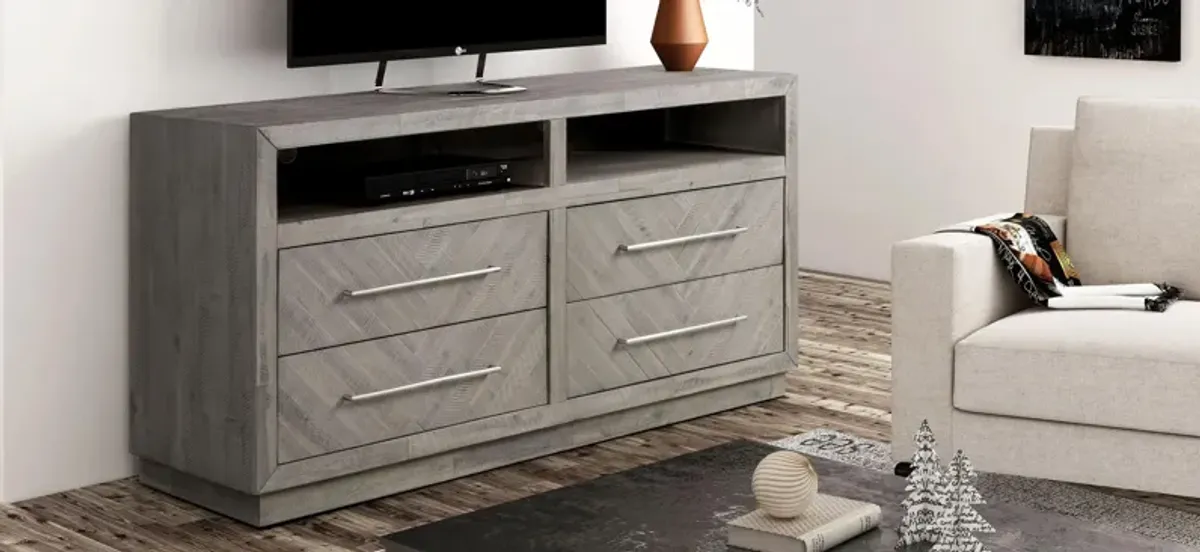 Alexandra Solid Wood 64" Media Console