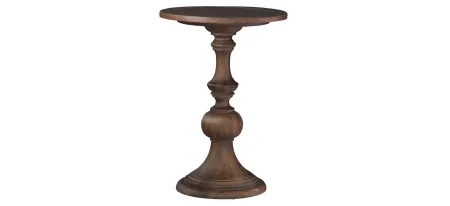 Napa Valley Pedestal Accent Table in NAPA VALLEY by Hekman Furniture Company