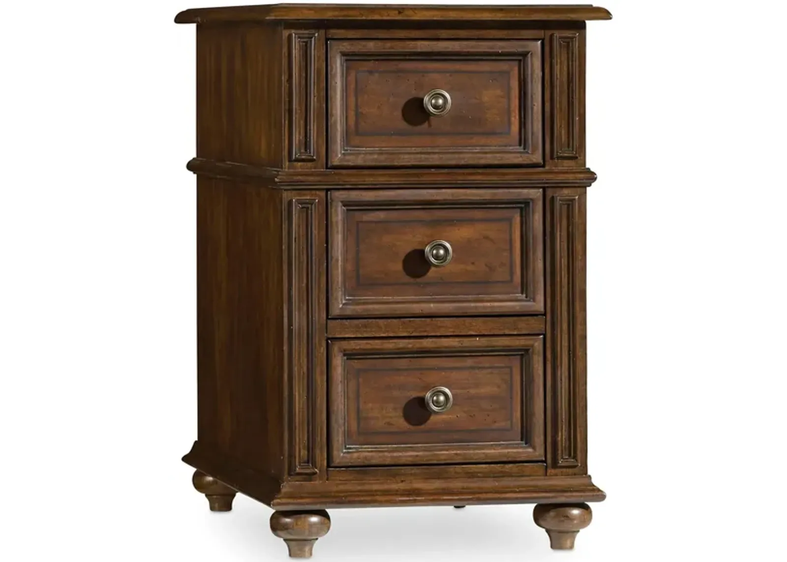 Leesburg Chairside Chest in Mahogany by Hooker Furniture