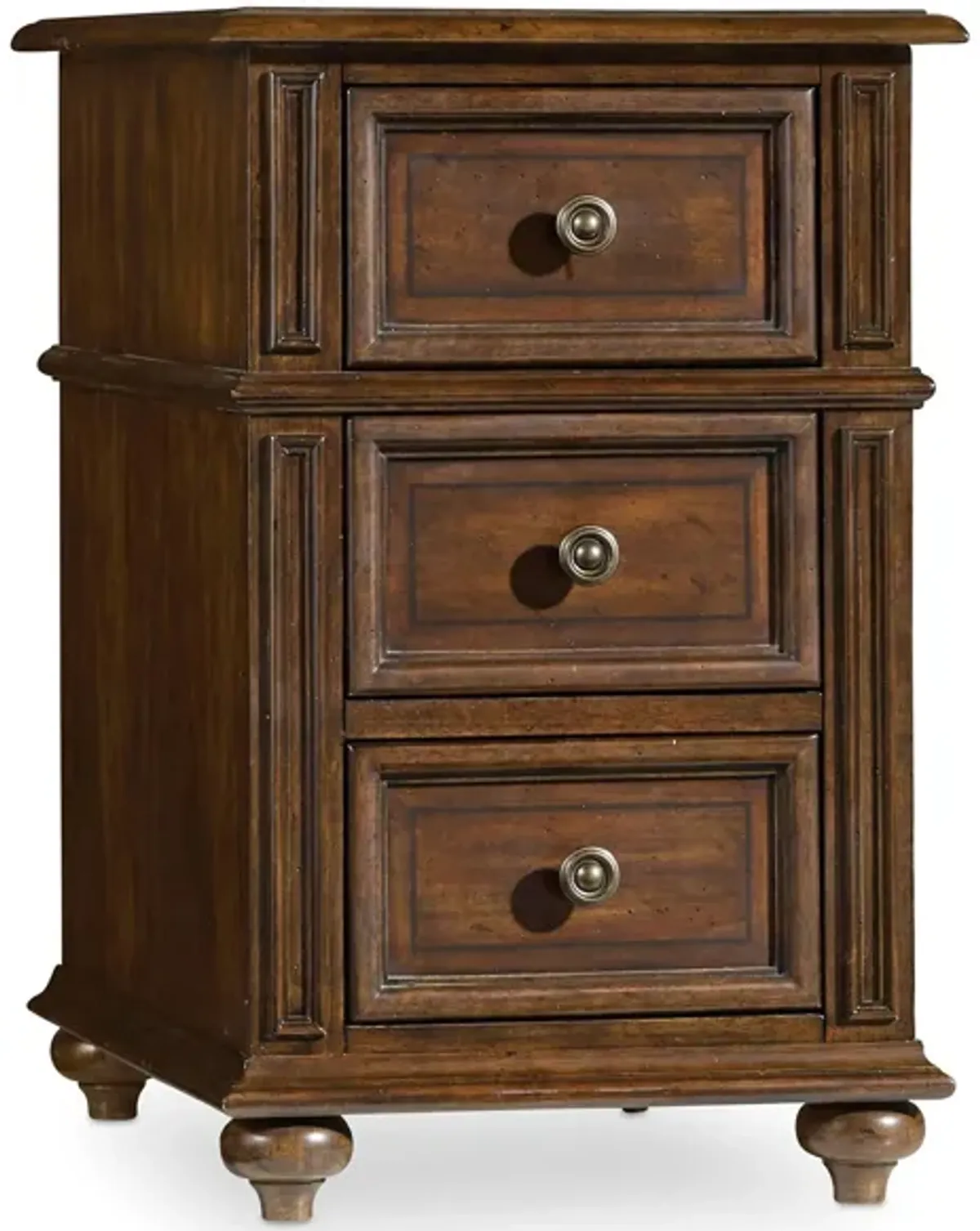 Leesburg Chairside Chest in Mahogany by Hooker Furniture