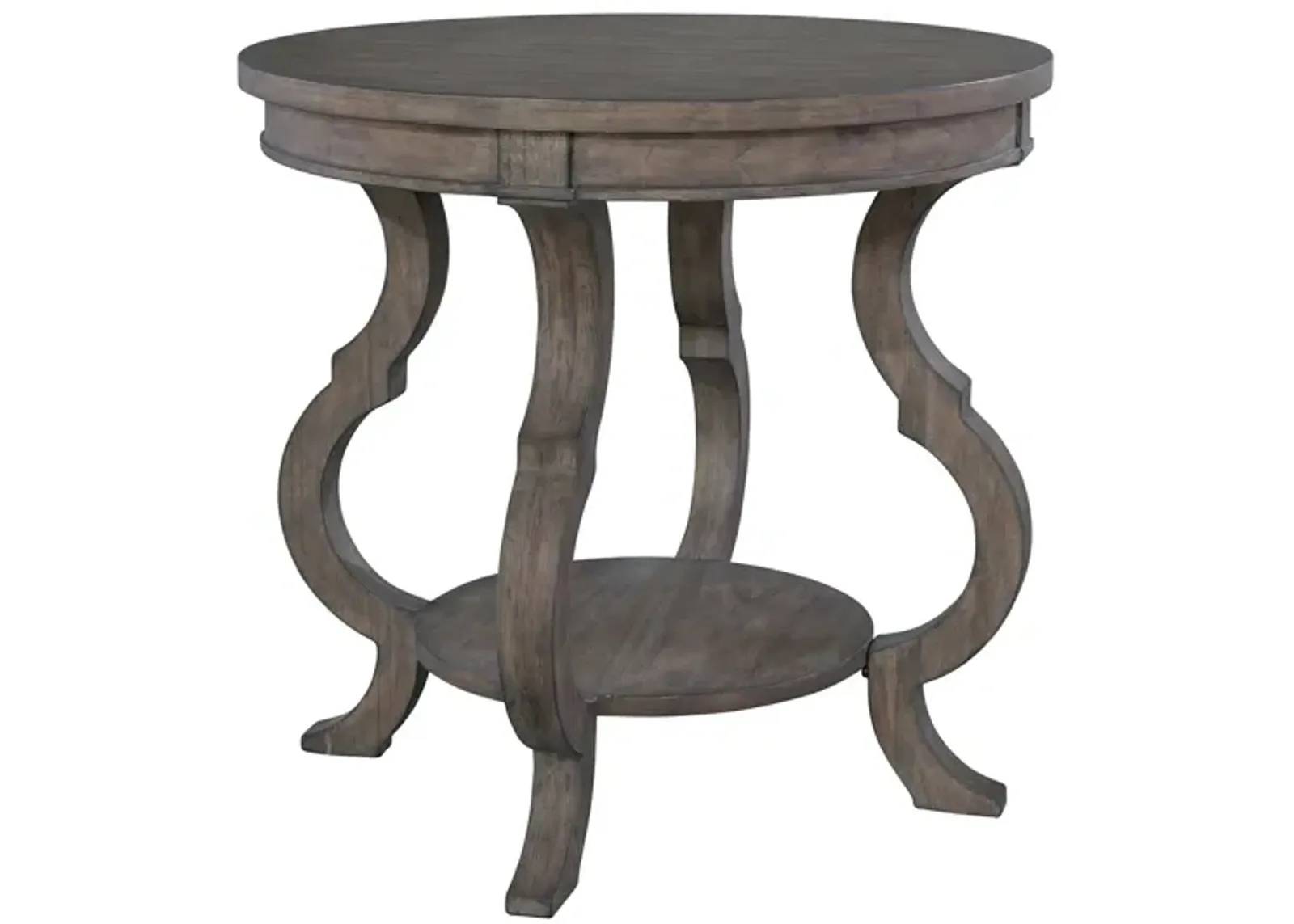 Lincoln Park Round Lamp Table in LOLN PARK by Hekman Furniture Company