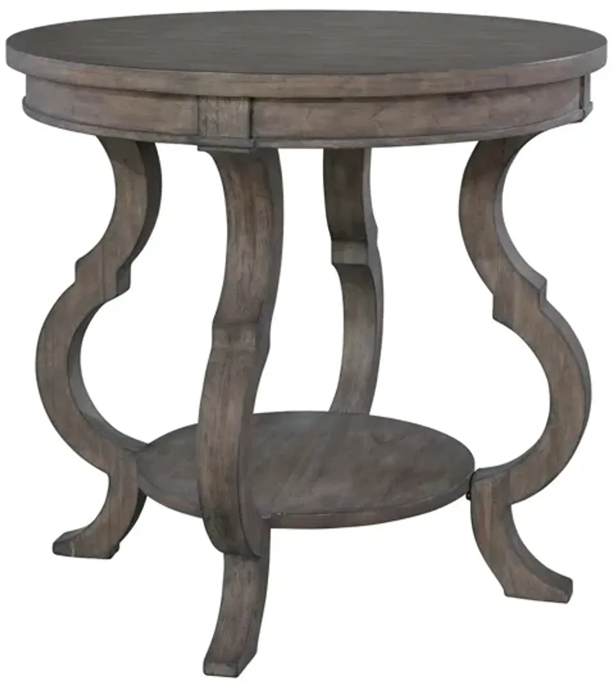 Lincoln Park Round Lamp Table in LOLN PARK by Hekman Furniture Company