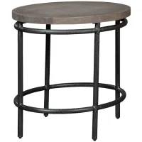 Sedona Oval End Table in GREY SEDONA by Hekman Furniture Company