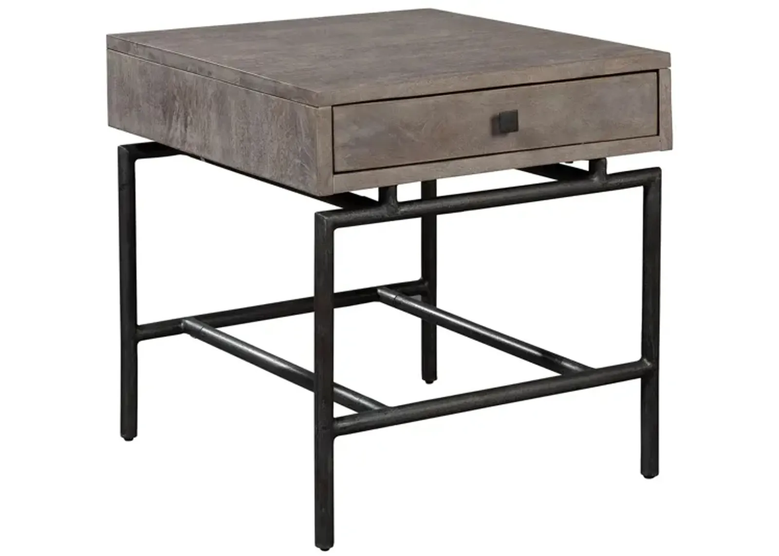 Sedona Storage End Table in GREY SEDONA by Hekman Furniture Company