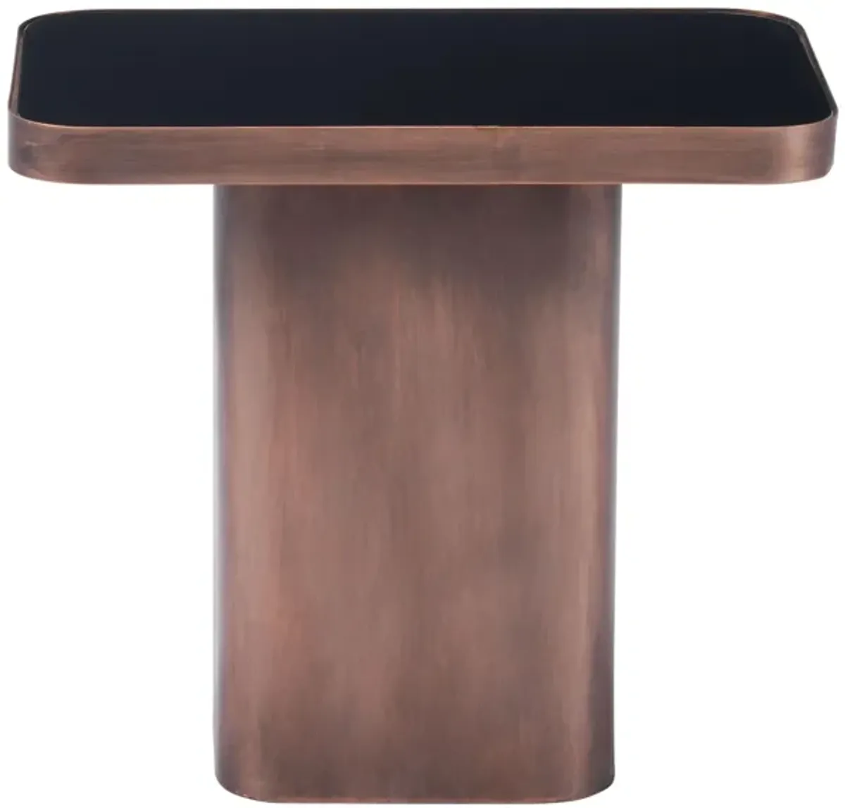 Marcos Side Table in Black by Zuo Modern