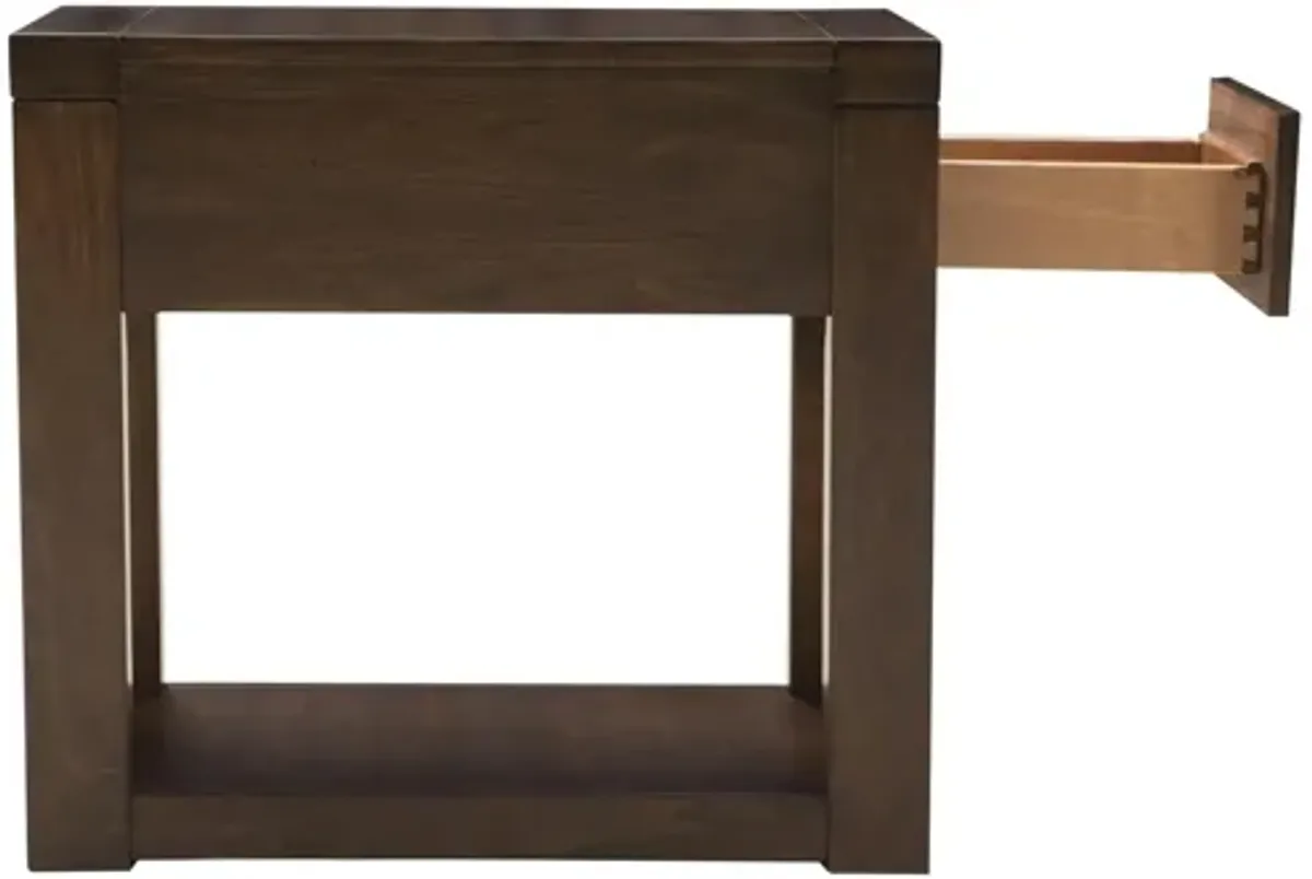 Riata Rectangular Chairside Table