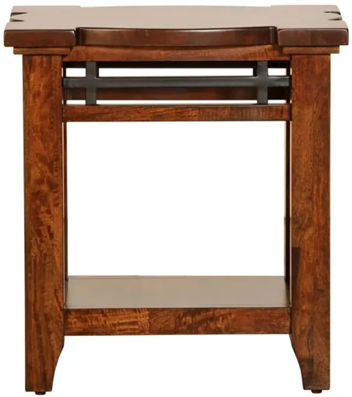 Whistler Chairside table in Walnut by Napa Furniture Design