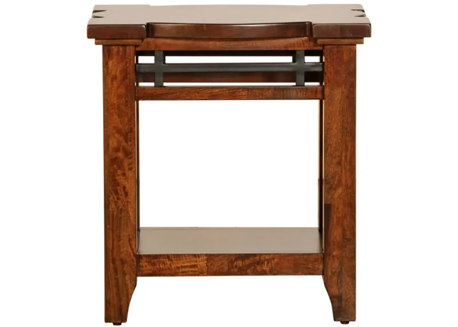 Whistler Chairside table in Walnut by Napa Furniture Design