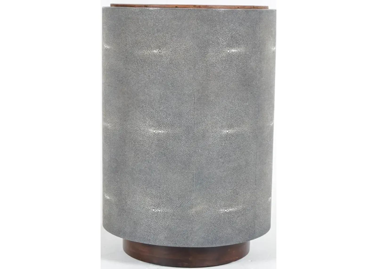 Crosby Round Side Table in Natural / Gray by Four Hands