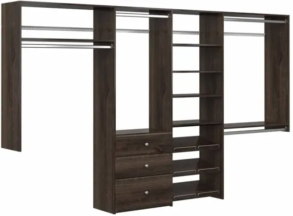 Allen Dual Tower Deluxe Closet Kit