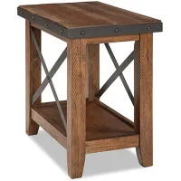 Taos Chair Side Table in Canyon Brown by Intercon