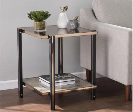 Thornsett End Table in Champagne by SEI Furniture