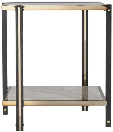 Thornsett End Table in Champagne by SEI Furniture