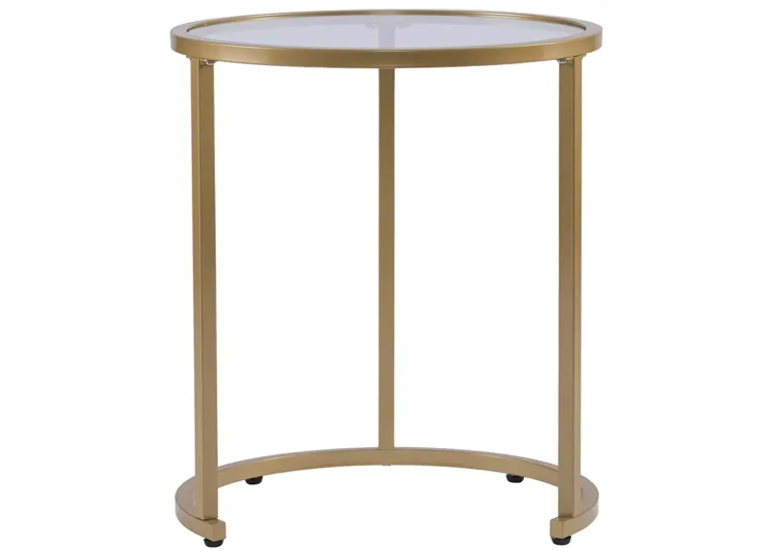 Harrison 2-pc. Nesting Side Table Set in Gold by SEI Furniture