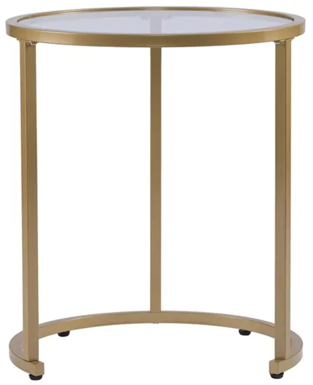 Harrison 2-pc. Nesting Side Table Set in Gold by SEI Furniture