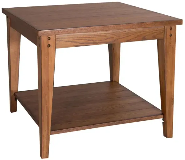 Lake House Square End Table