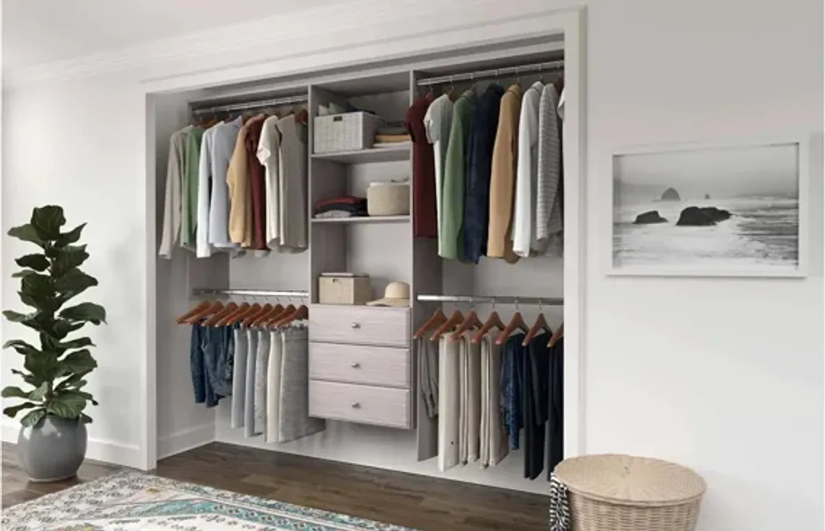 Allen Deluxe Pro Closet Kit with Drawers