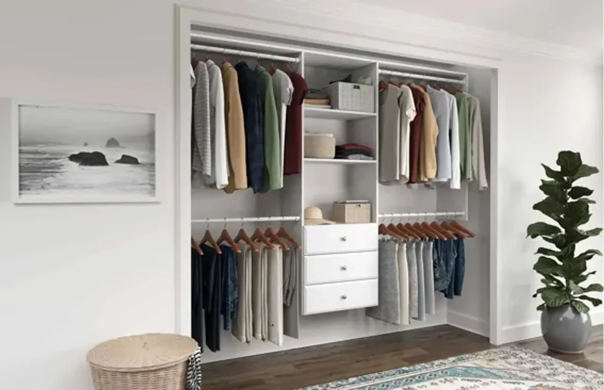 Allen Deluxe Pro Closet Kit with Drawers