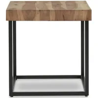 Bellwick End Table in Natural/Black by Ashley Express