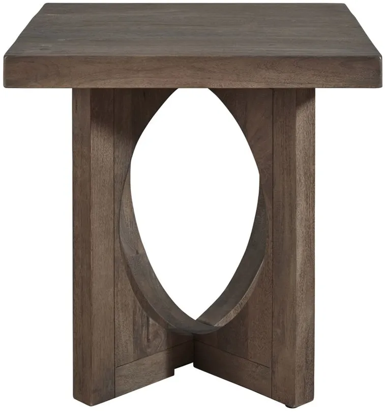 Abbianna End Table in Medium Brown by Ashley Express