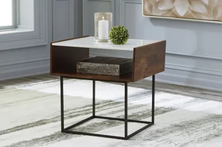 Rusitori End Table in Multi by Ashley Express