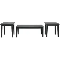 Garvine Table- Set of 3 in Two-tone by Ashley Express