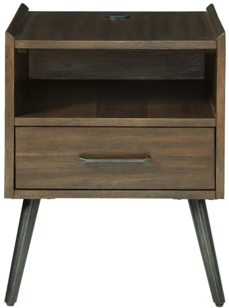 Calmoni End Table in Brown by Ashley Express