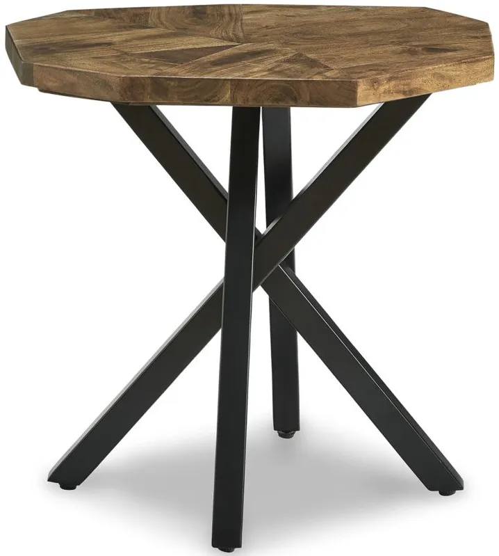 Haileeton End Table in Brown/Black by Ashley Express