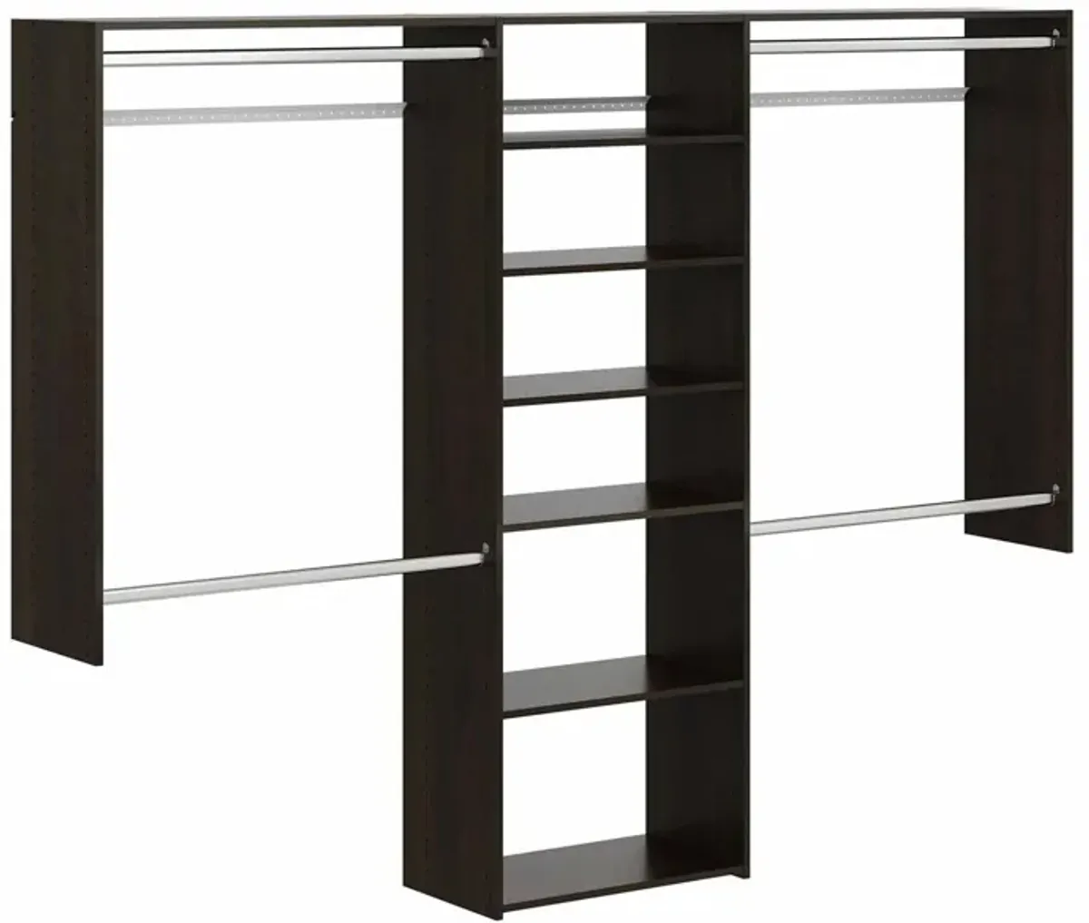 Allen DeluxePlus Shelving Closet Kit in Truffle by Easy Track