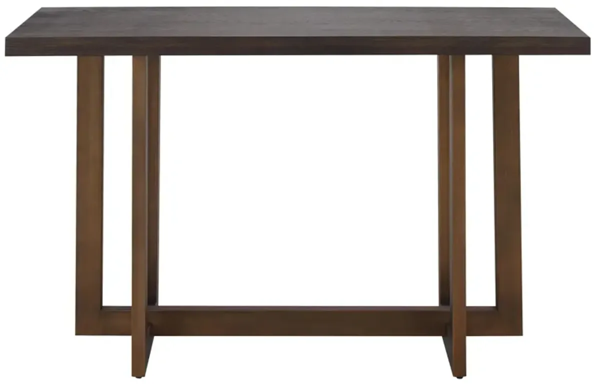 Calibri Rectangular Console Table in Umber by Riverside Furniture