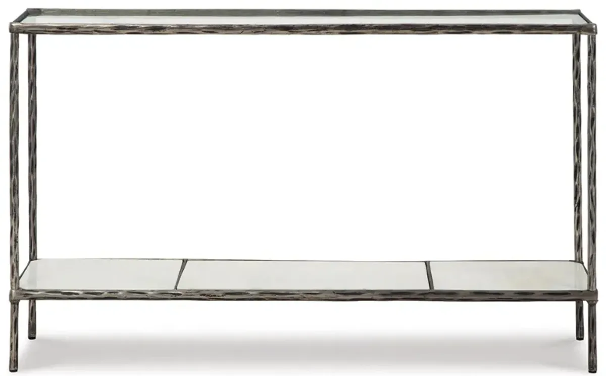 Ryandale Console Table in Antique Pewter Finish by Ashley Express