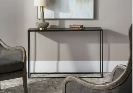Coreene Console Table in Black by Uttermost
