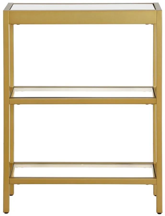 Laney Console Table in Brass by Hudson & Canal