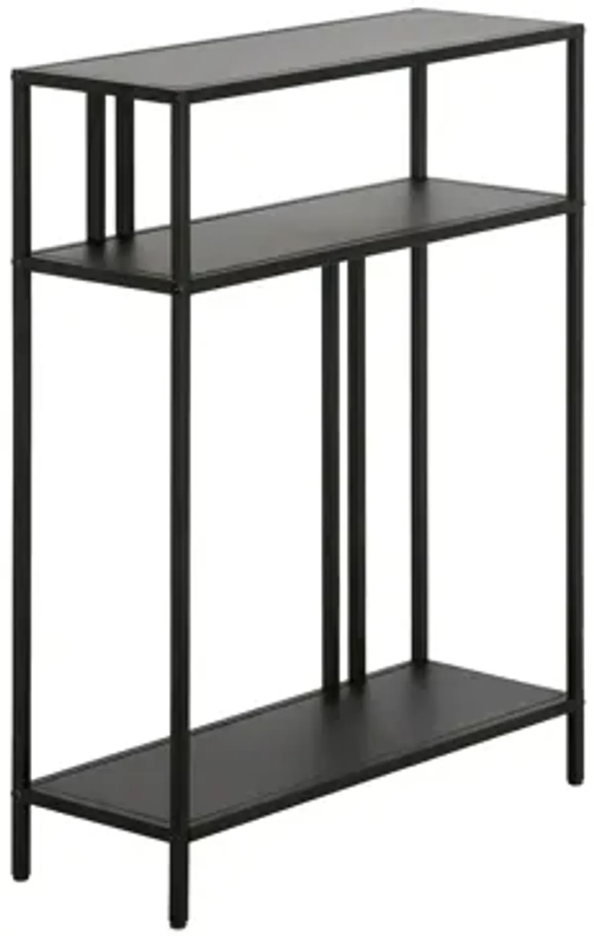 Lee 22" Console Table with Metal Shelves