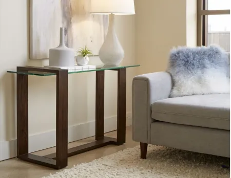 Bristen Rectangular Sofa Table in Acorn by Magnussen Home