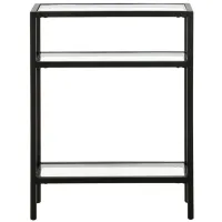 Pauline 22" Console Table in Blackened Bronze by Hudson & Canal