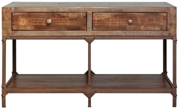 Urban Gold Console Table