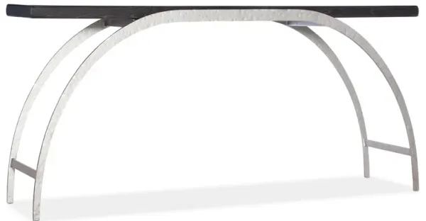 Commerce & Market Metal and Wood Console