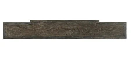 Traditions Console Table in Maduro, a rich brown with grey undertones by Hooker Furniture