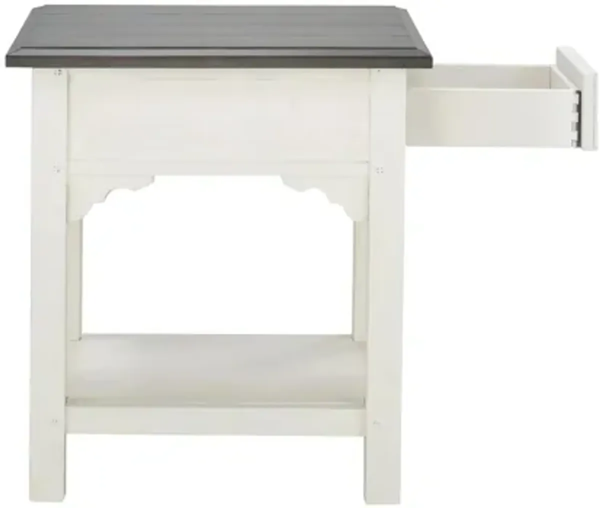 Malia Rectangular Chairside Table