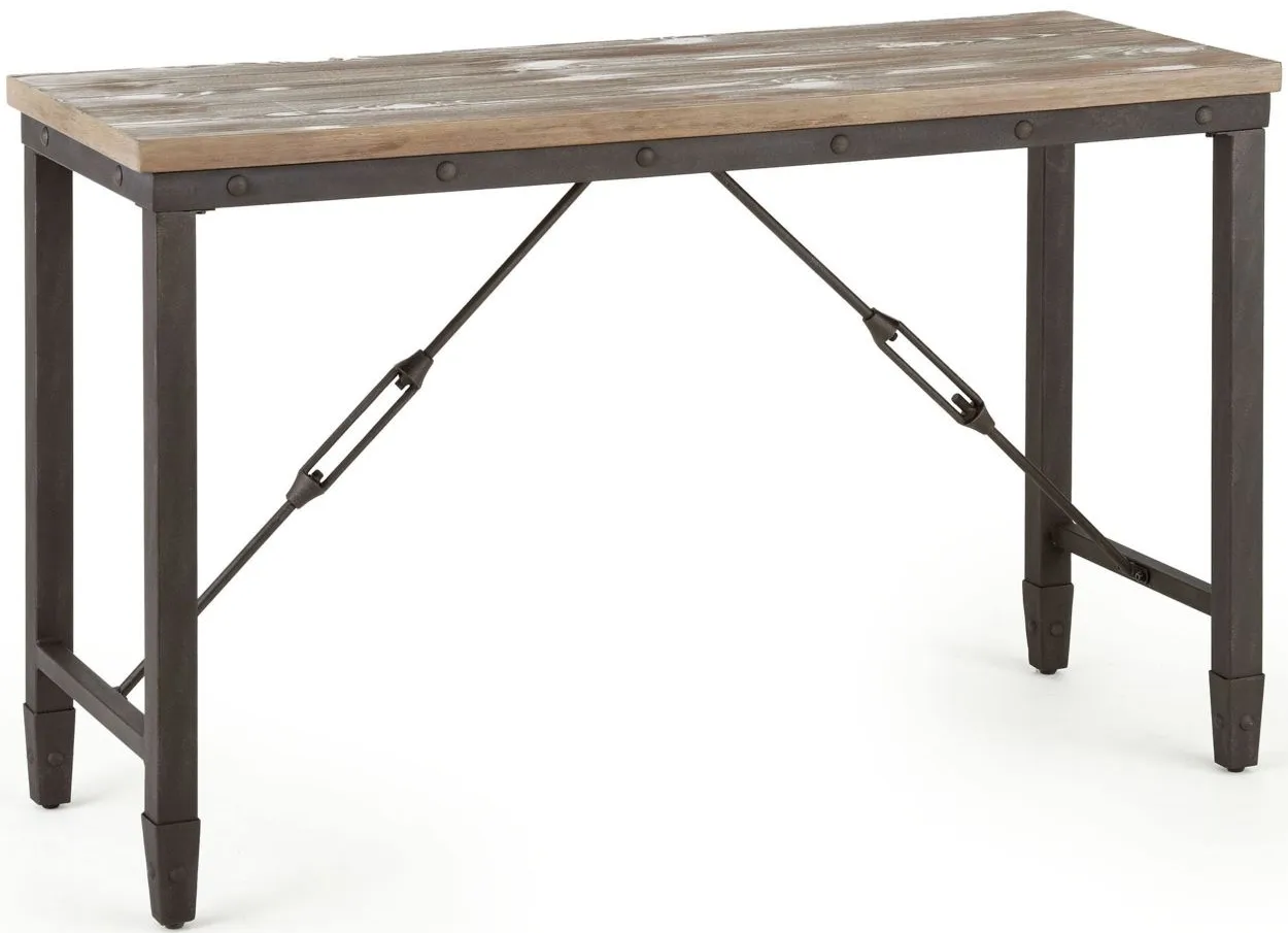 Jersey Sofa Table in Antique Tobacco Finish by STEVE SILVER COMPANY